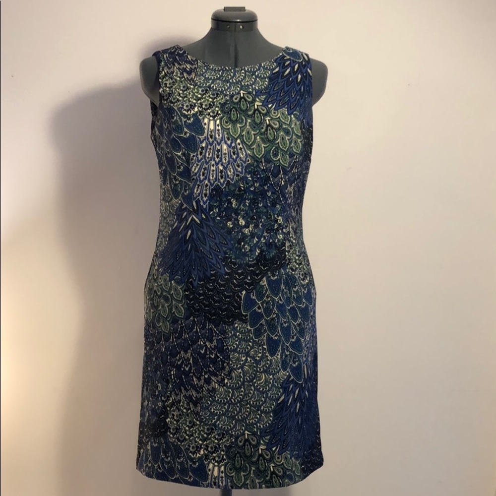 Peacock dress